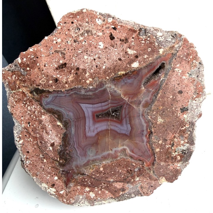 Piękny, duży agat z Nowego Kościoła