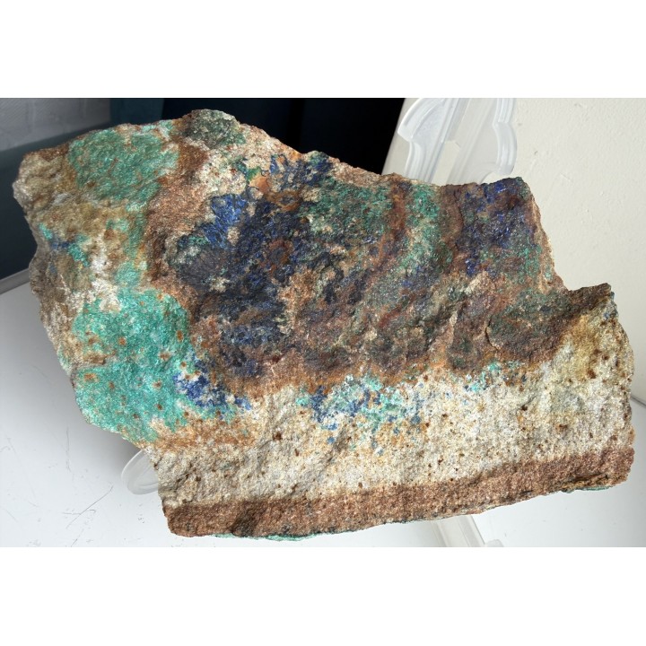 Tyrolit i azuryt ze złoża Zapacica (Stara Planina, Bułgaria)