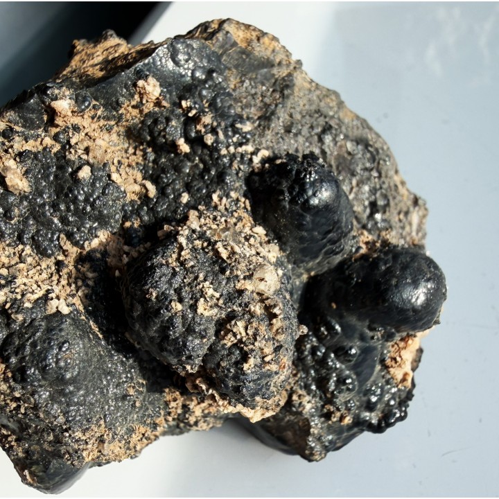 Szklane głowy, goethyt z Niemiec