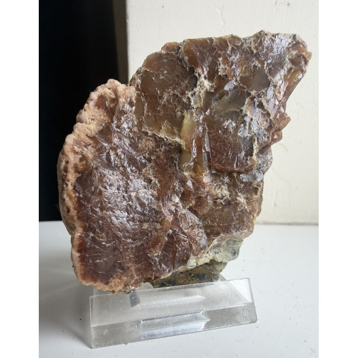 Miodowy opal z Nasławic k. Wrocławia