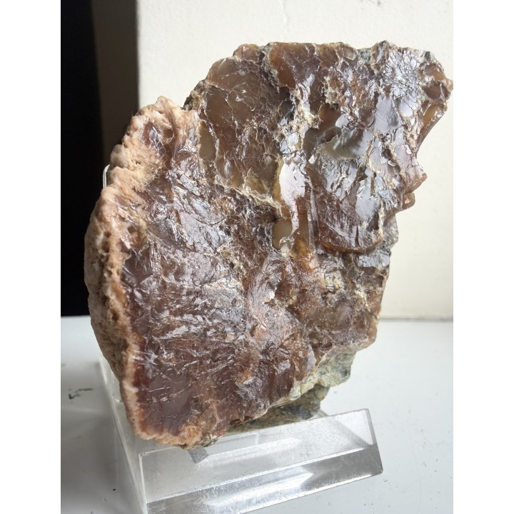 Miodowy opal z Nasławic k. Wrocławia