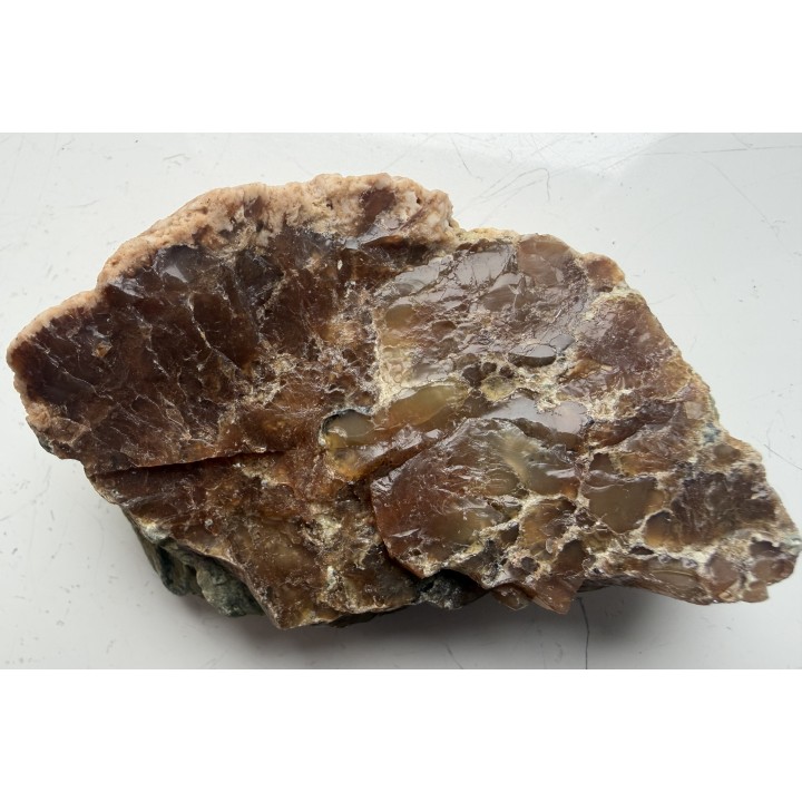 Miodowy opal z Nasławic k. Wrocławia