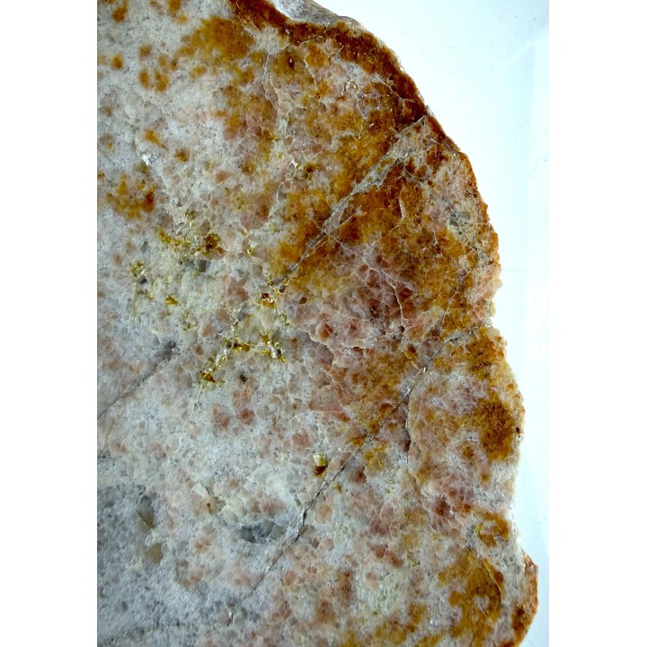 Duża płyta grejzenu z różowymi topazami z Wyrwaka