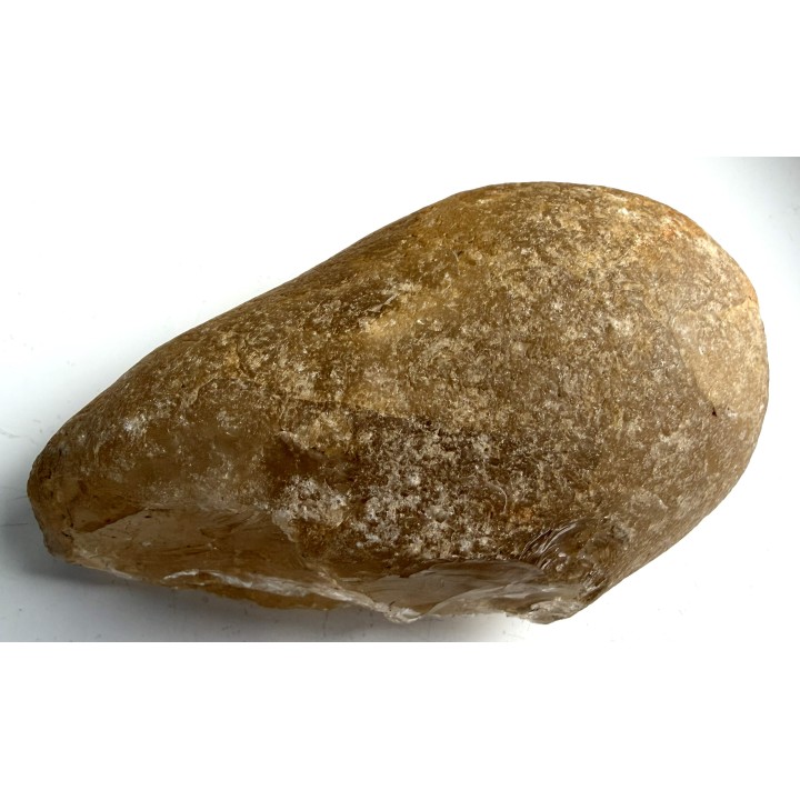 Unikat - otoczak kryształu górskiego z aluwiów Bobru