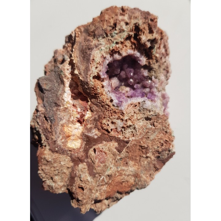 Ametyst z Sokołowca w Górach Kaczawskich