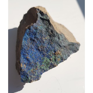 Azuryt i malachit z Leszczyny k. Złotoryi