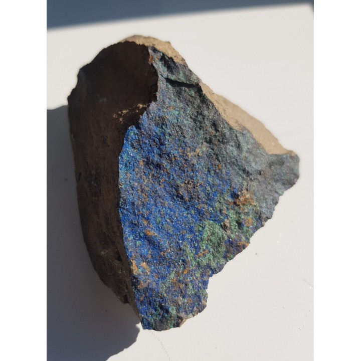 Azuryt i malachit z Leszczyny k. Złotoryi