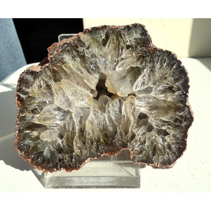 Prasiolit z Proboszczowa z Gór Kaczawskich