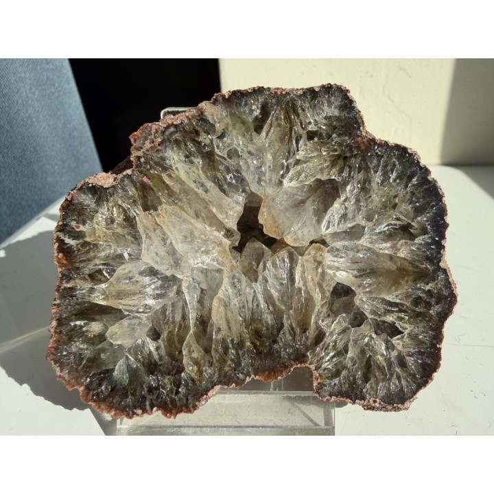 Prasiolit z Proboszczowa z Gór Kaczawskich