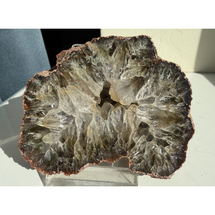 Prasiolit z Proboszczowa z Gór Kaczawskich