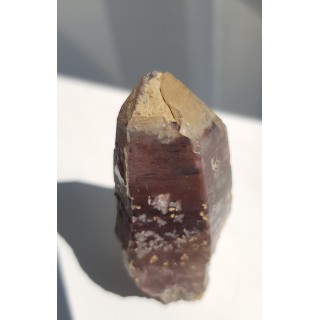 Żelazisty kwarc dymny z Wojanowa k. Jeleniej Góry