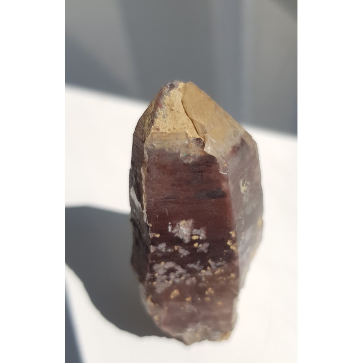 Żelazisty kwarc dymny z Wojanowa k. Jeleniej Góry