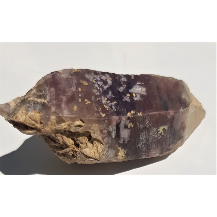 Żelazisty kwarc dymny z Wojanowa k. Jeleniej Góry