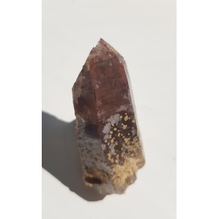 Żelazisty kwarc dymny z Wojanowa k. Jeleniej Góry