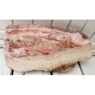 Duża płyta polerowanej różanki zelejowskiej