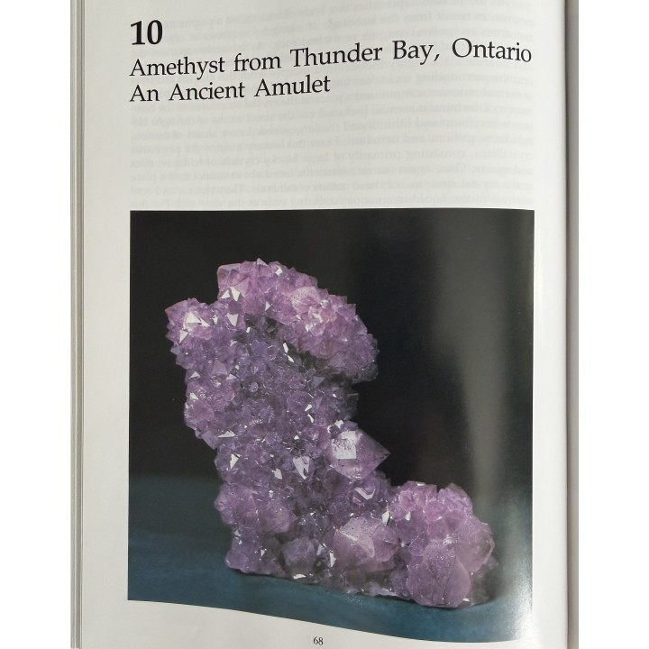 Ametyst z klasycznej lokalizacji Thunder Bay, Ontario, Kanada