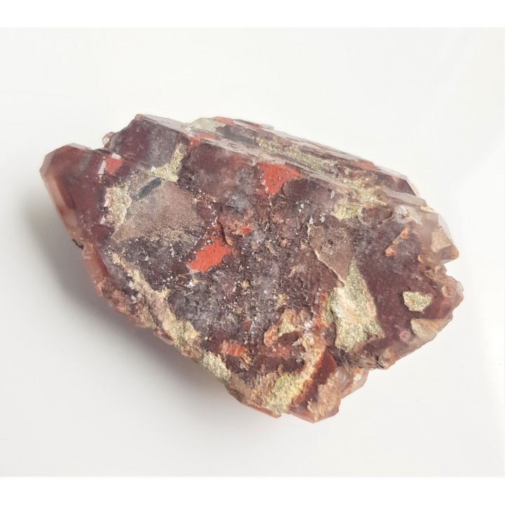 Żelazisty kwarc dymny z Wojanowa k. Jeleniej Góry