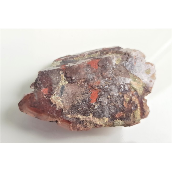 Żelazisty kwarc dymny z Wojanowa k. Jeleniej Góry