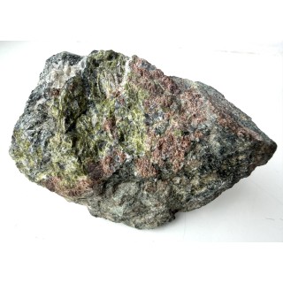 Pistacyt z granatem z Kowar