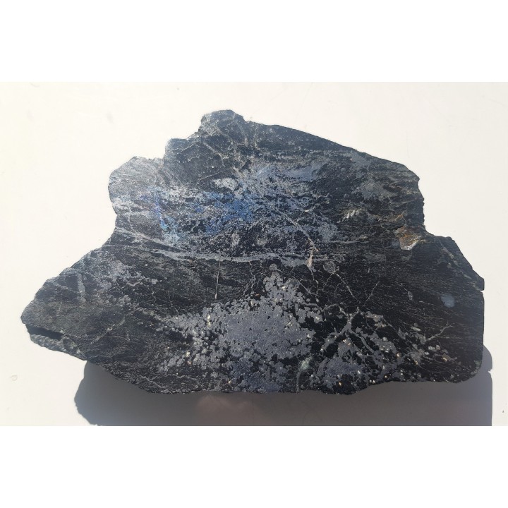 Przekrój przez okruszcowaną strefę łupków z Ciechanowic