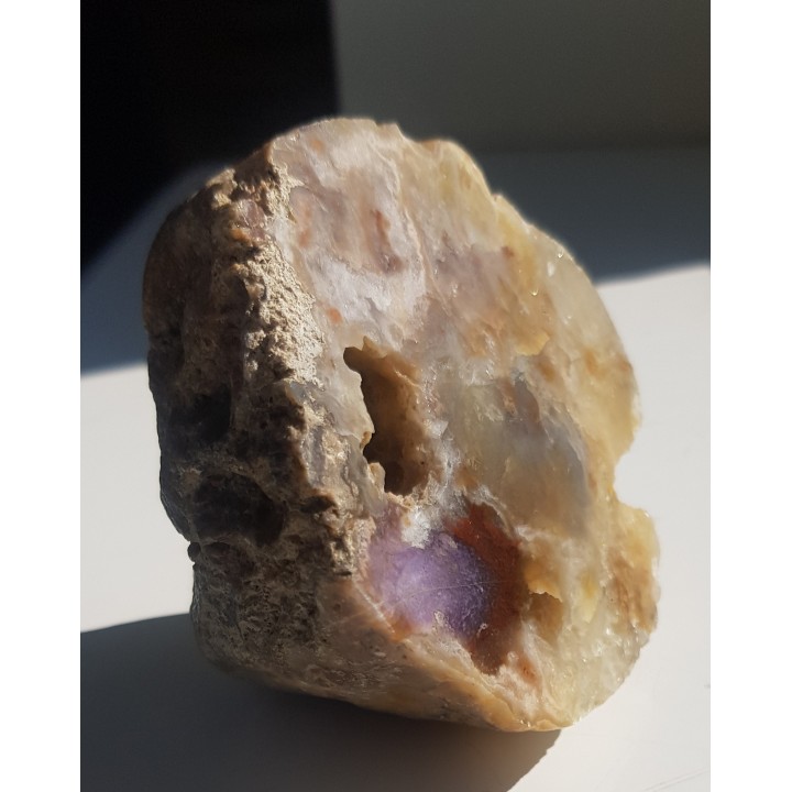 Agat "rzeczny" z Bobru w Sudetach (river agate)