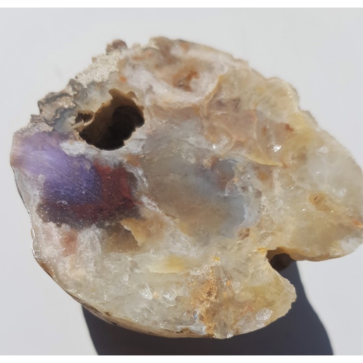 Agat "rzeczny" z Bobru w Sudetach (river agate)