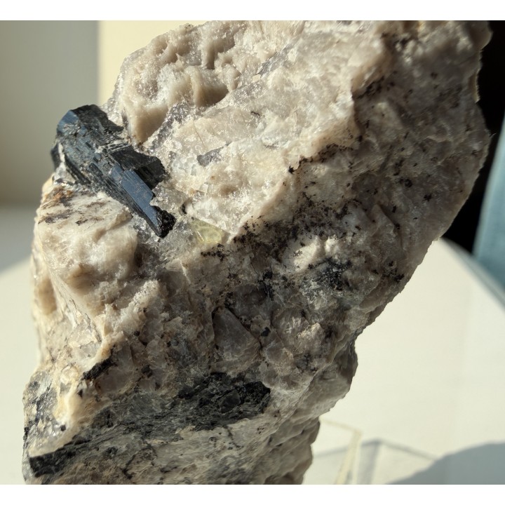 Chryzoberyl ze Szklar k. Ząbkowic Śl.