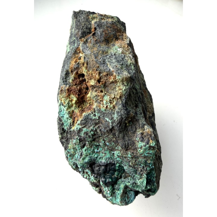 Cornwallit/pseudomalachit z Miedzianki k. Janowic Wlk.
