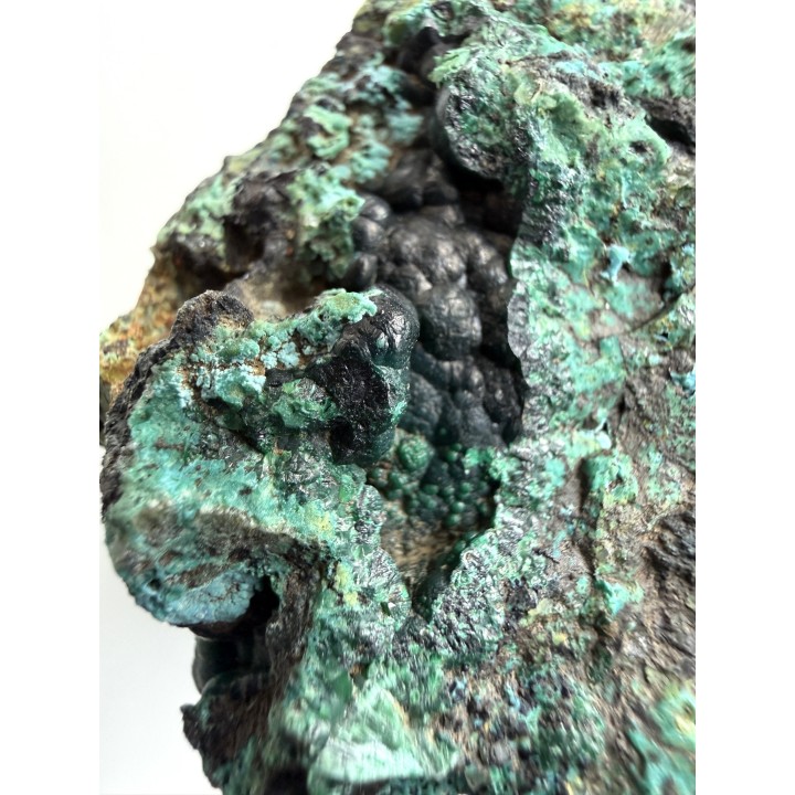 Cornwallit/pseudomalachit z Miedzianki k. Janowic Wlk.