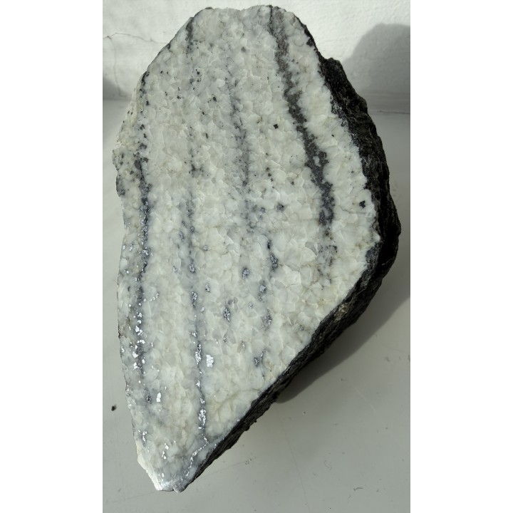 Arsenopiryt w marmurze z Kowar