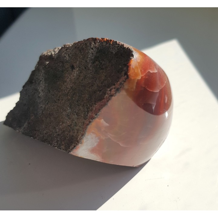 Agat żyłowy z Kamiennej Góry