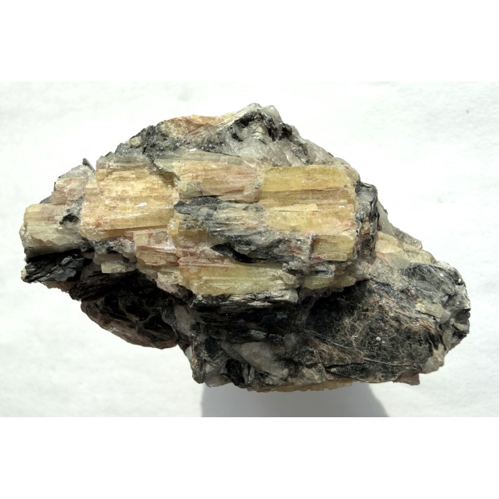 Topaz (pyknit) w grejzenie z Altenbergu (Góry Kruszcowe, Niemcy)