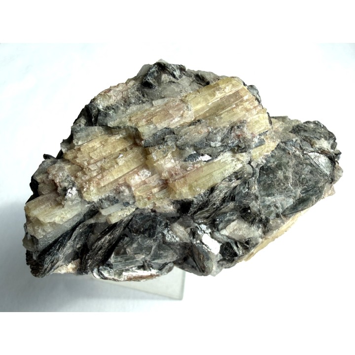 Topaz (pyknit) w grejzenie z Altenbergu (Góry Kruszcowe, Niemcy)
