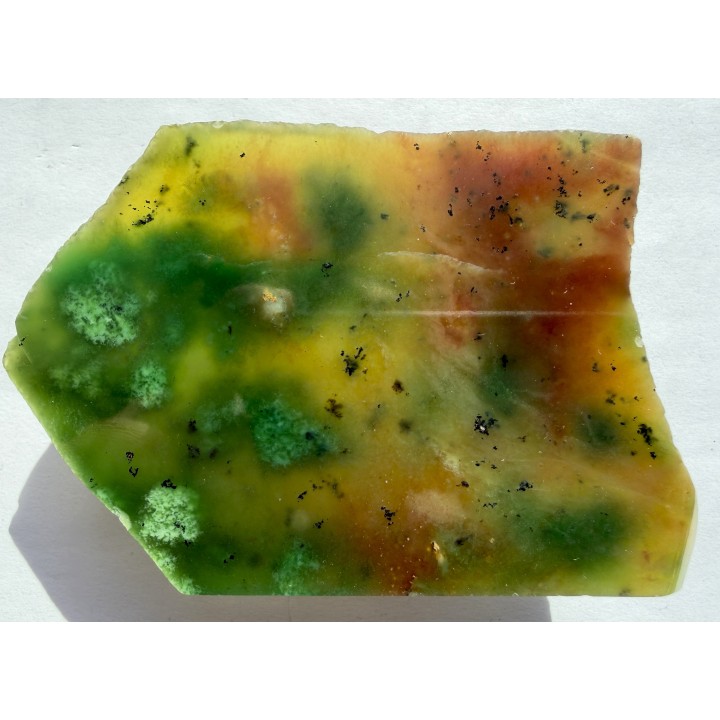 Jubilerski hydrogrossular/idokraz z Pakistanu