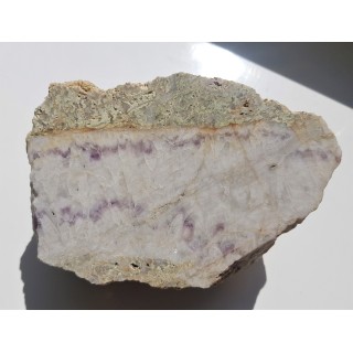 Żyła kwarcowo-ametystowa z Masywu Ślęży