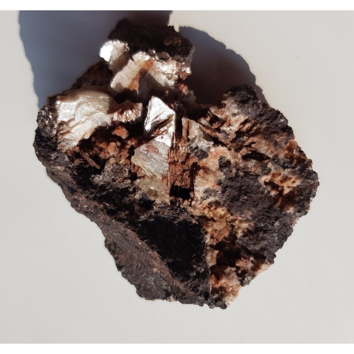 Heulandyt z Mrówieńca k. Kłodzka