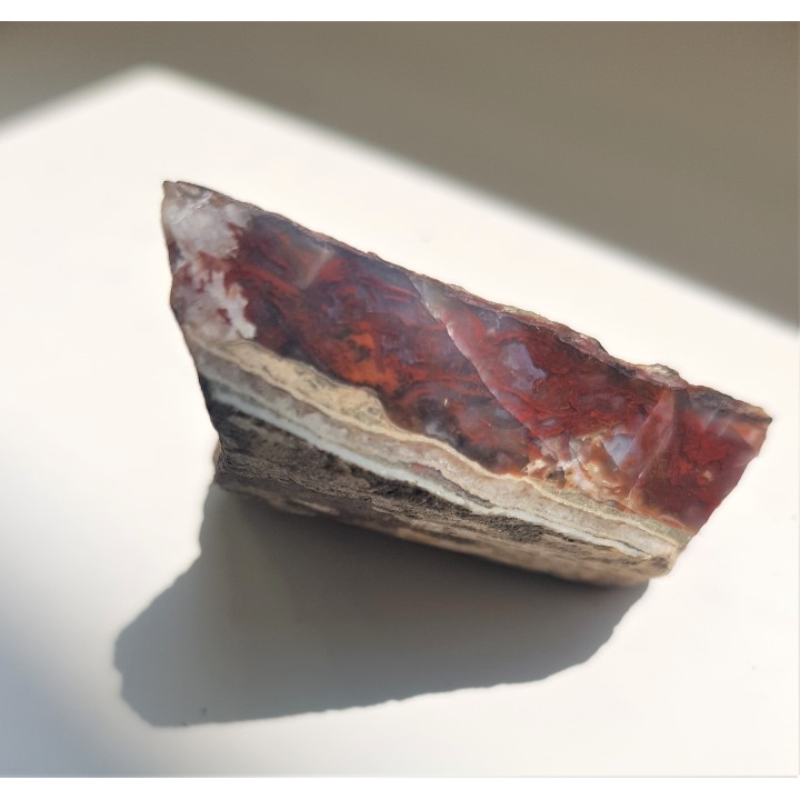 Agat żyłowy z Borówna