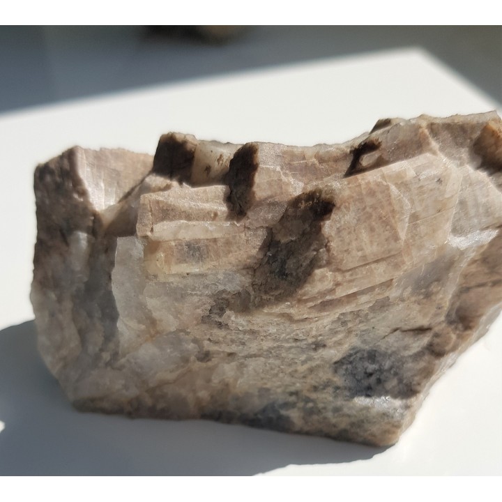 Duże kryształy diopsydu z Gromnika k. Strzelina