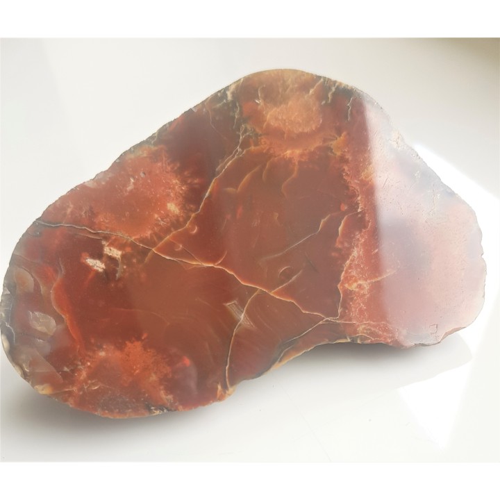 Karneol z aluwiów Nysy Kłodzkiej, zb. Pilce