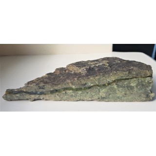 Zielony opal w serpentynicie z Jordanowa Śląskiego