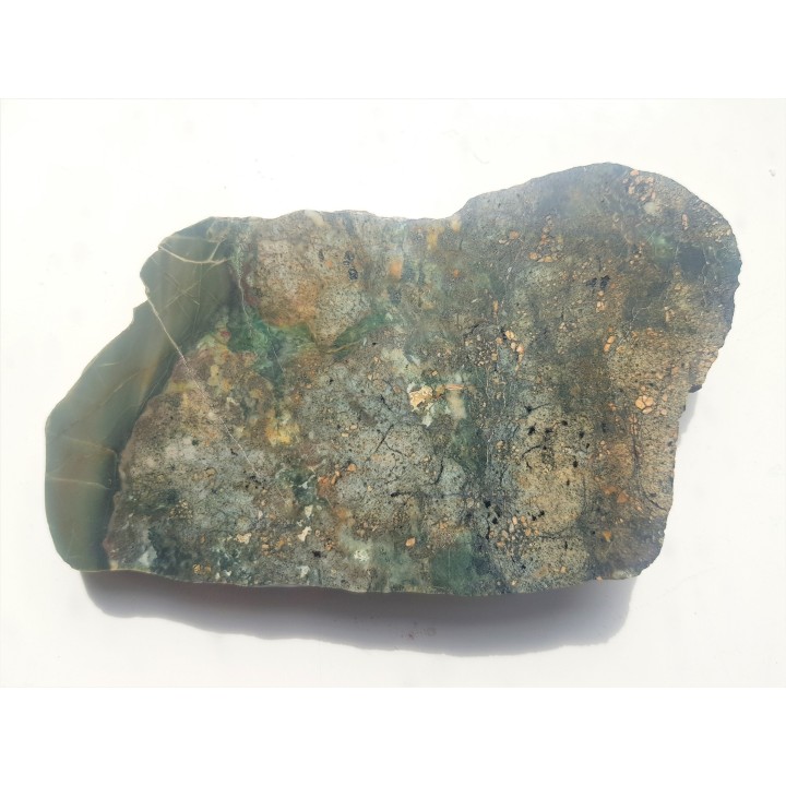 Zielony jaspis z okolic Kamiennej Góry