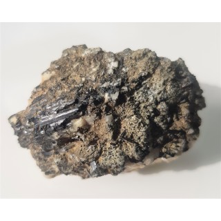 Turmaliny na szczotce skaleniowej z Łomnicy