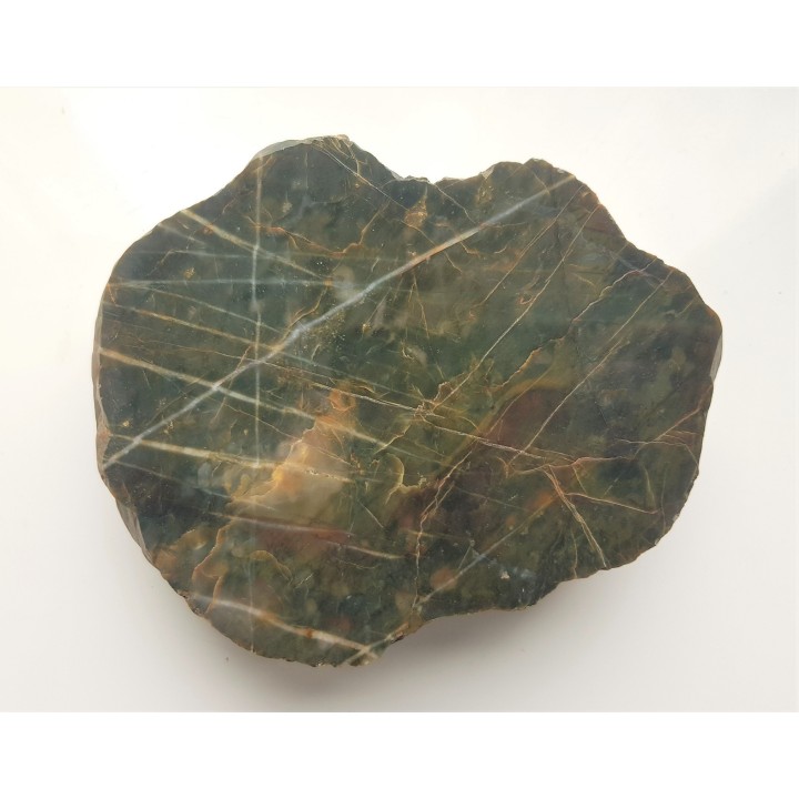 Zielony jaspis z okolic Kamiennej Góry