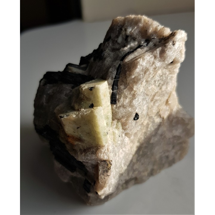 Kryształ berylu z Piławy Górnej