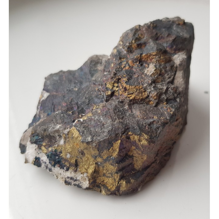 Chalkopiryt, bornit i chalkozyn z KGHM