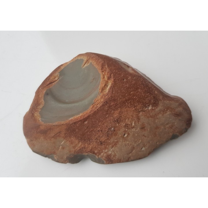 Zielony krzemień z aluwiów Nysy Kłodzkiej