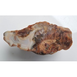 Agat "rzeczny" z Bobru w Sudetach (river agate)