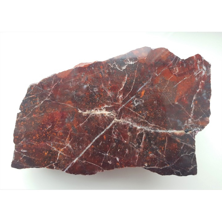 Nakrapiany, szklisty jaspis z kulmu niecki śródsudeckiej