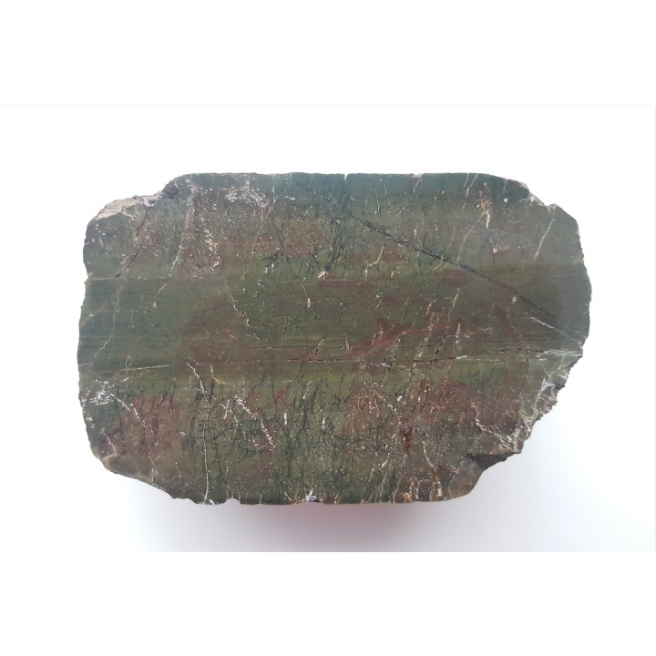 Zielony rogowiec ze zlepieńców kulmu niecki śródsudeckiej