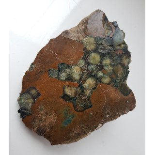 Zielony kwarc gwiaździsty z Czech